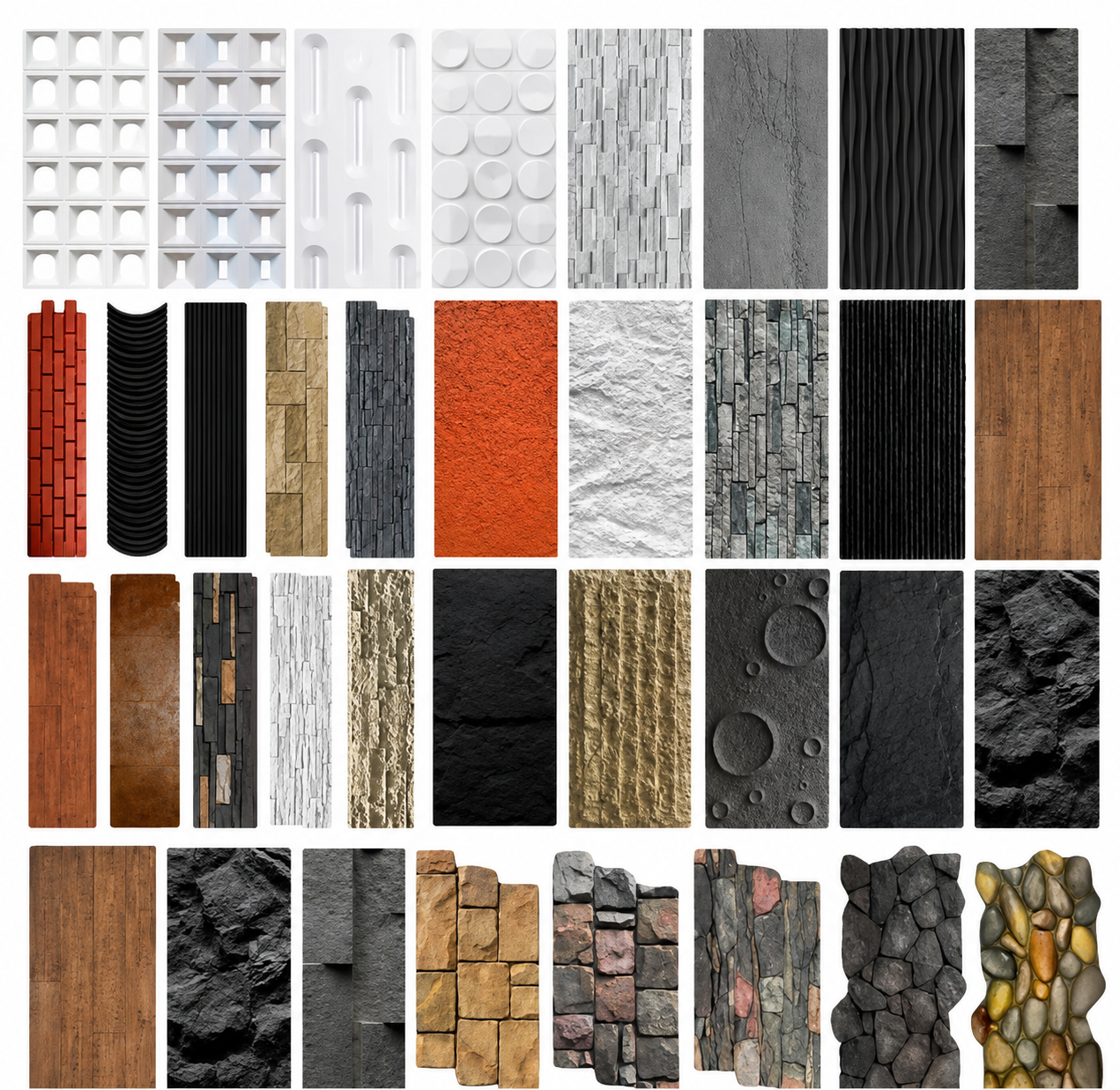 PU stone wall panel