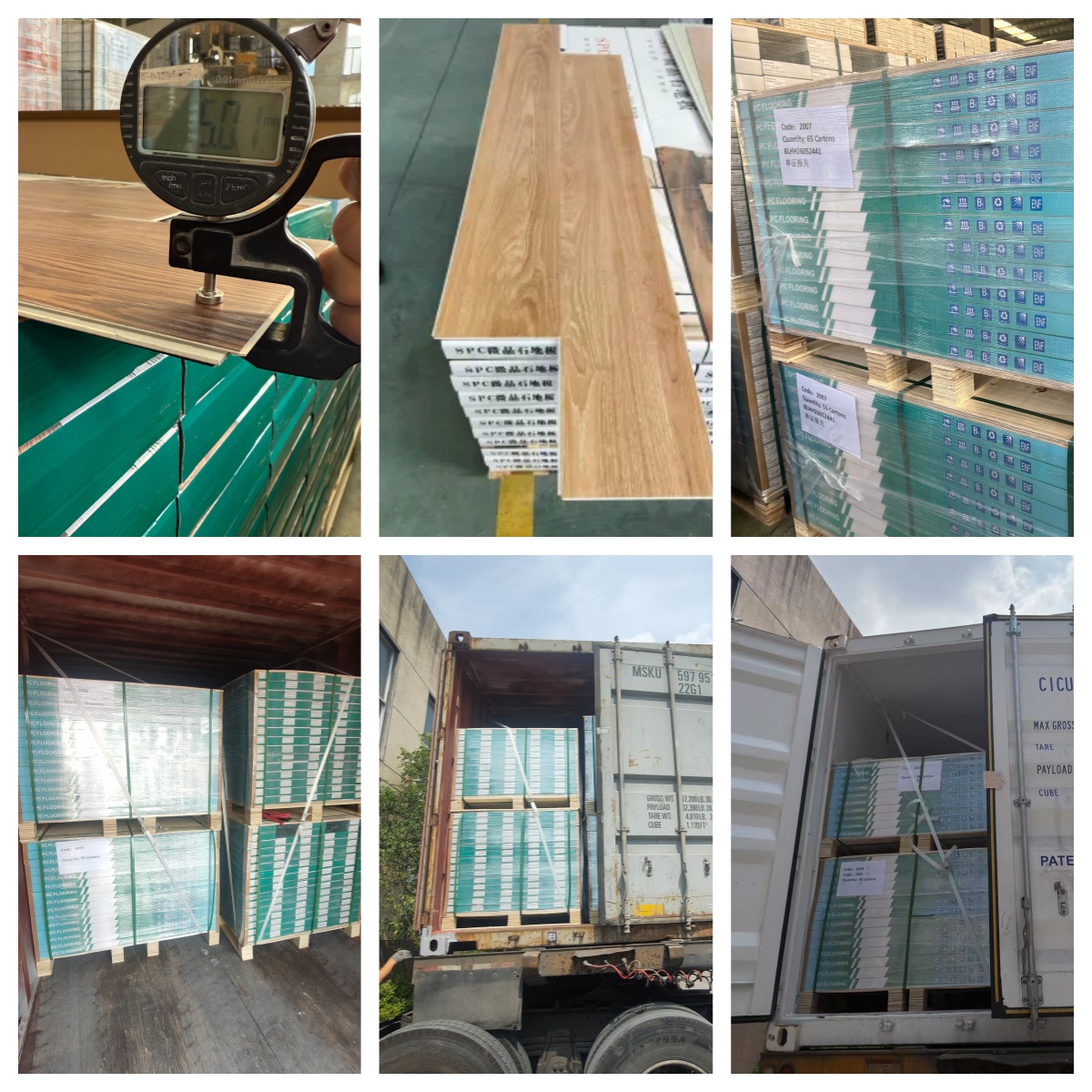 SPC flooring