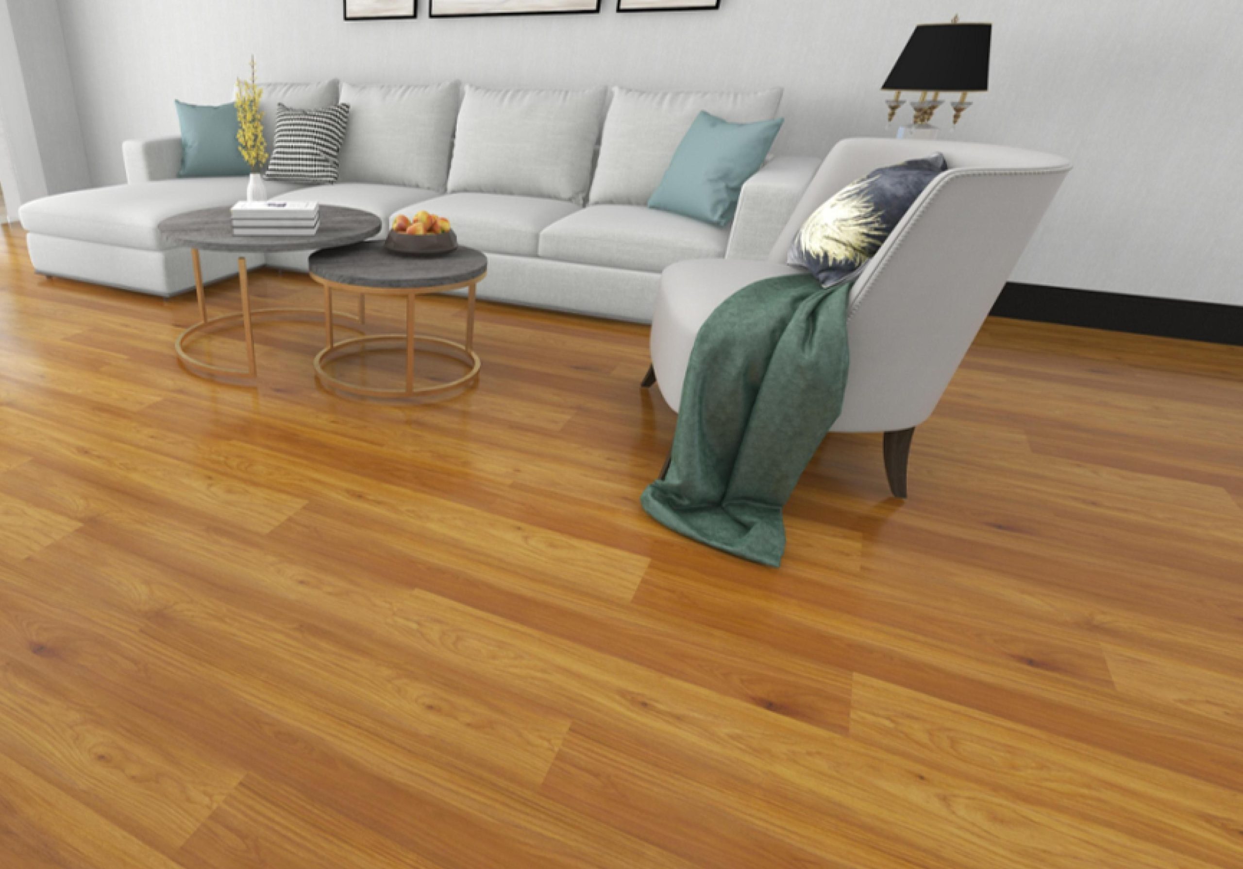 Brown SPC Flooring