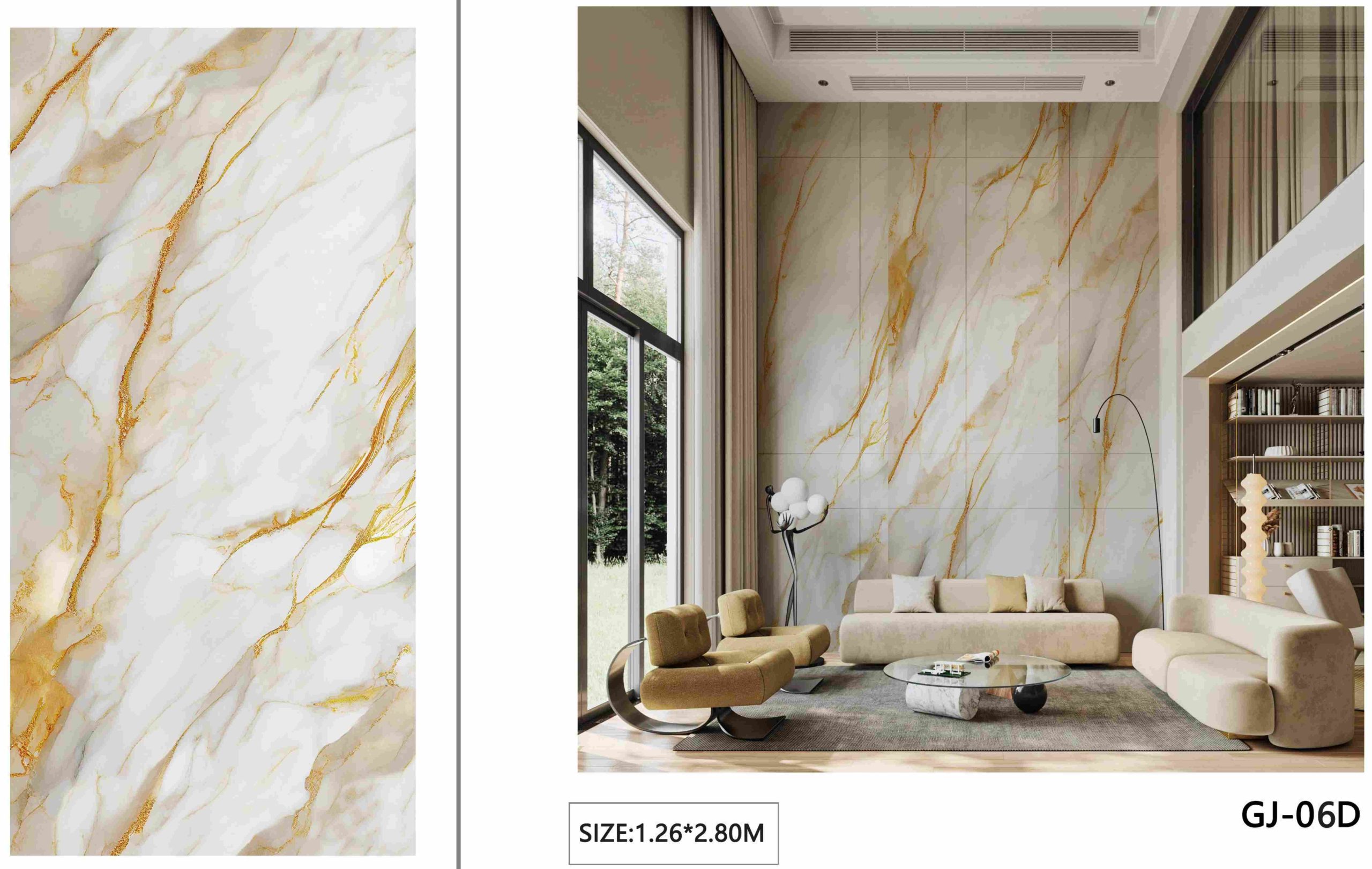 White Marble UV Board