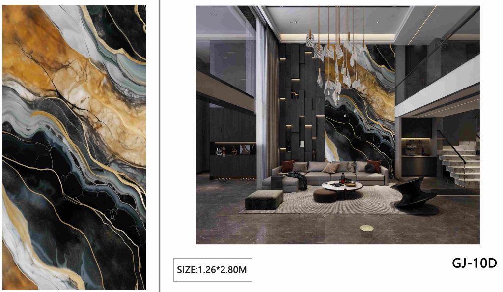 Dark Tone Marble UV Board