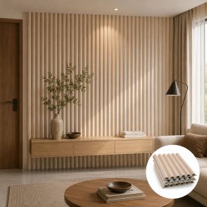 Half Cylinder Fluted Panel
