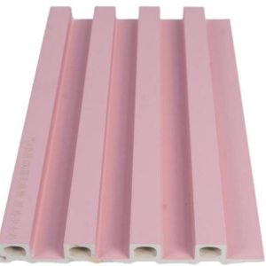 Pink Fluted Wall Panel