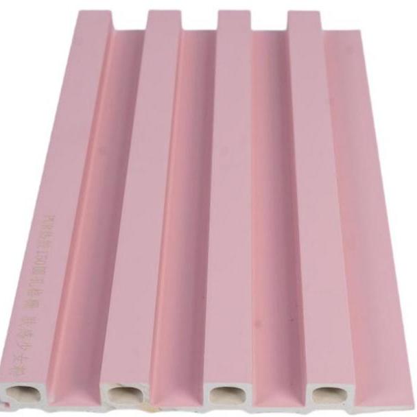 Pink Fluted Wall Panel