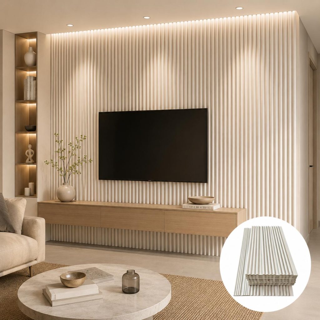 WPC Fluted Wall Panel