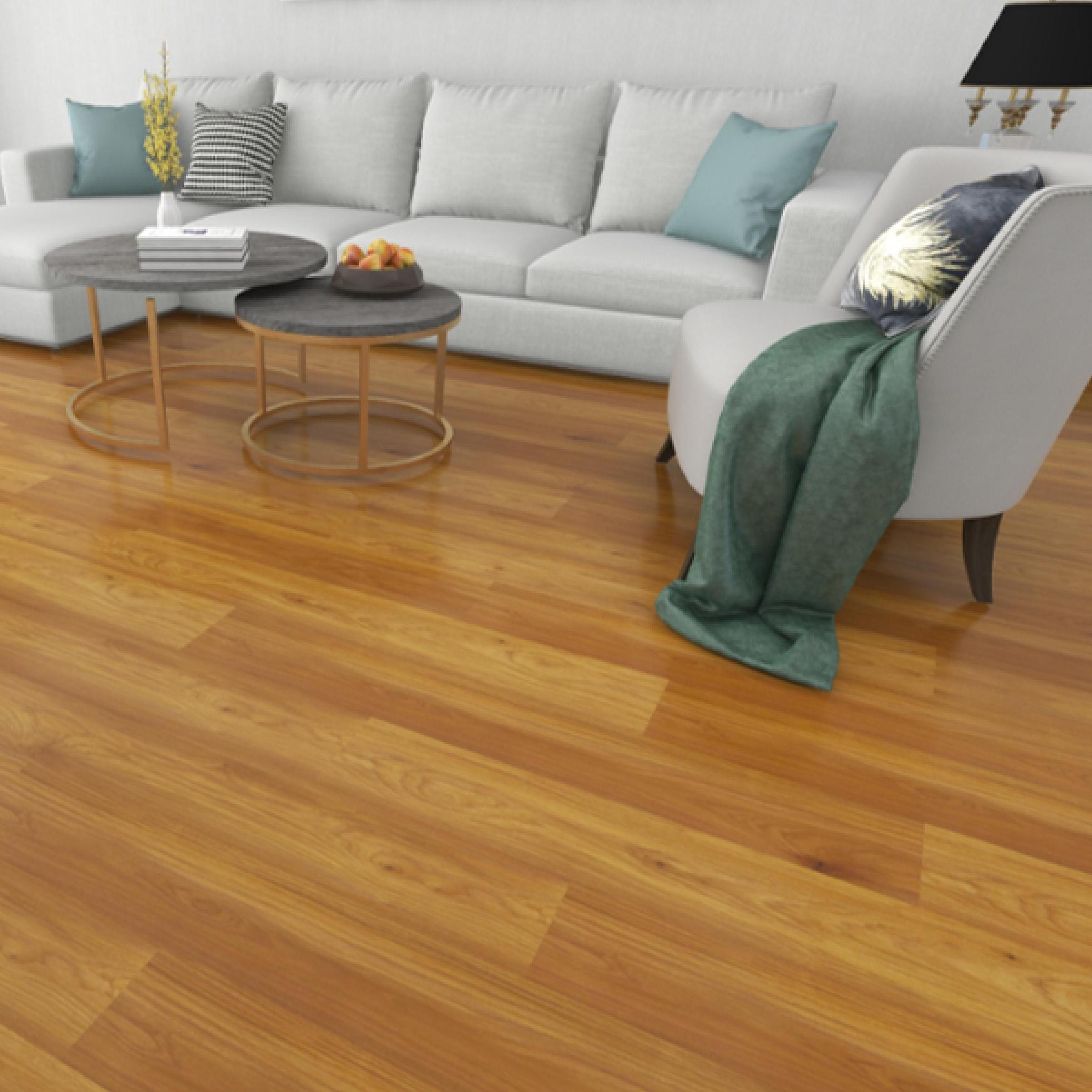 2 (2) Brown SPC Flooring