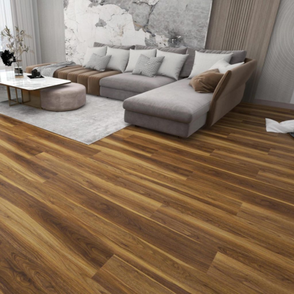 Dark Brown SPC Floor