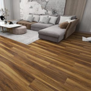 Dark Brown SPC Floor