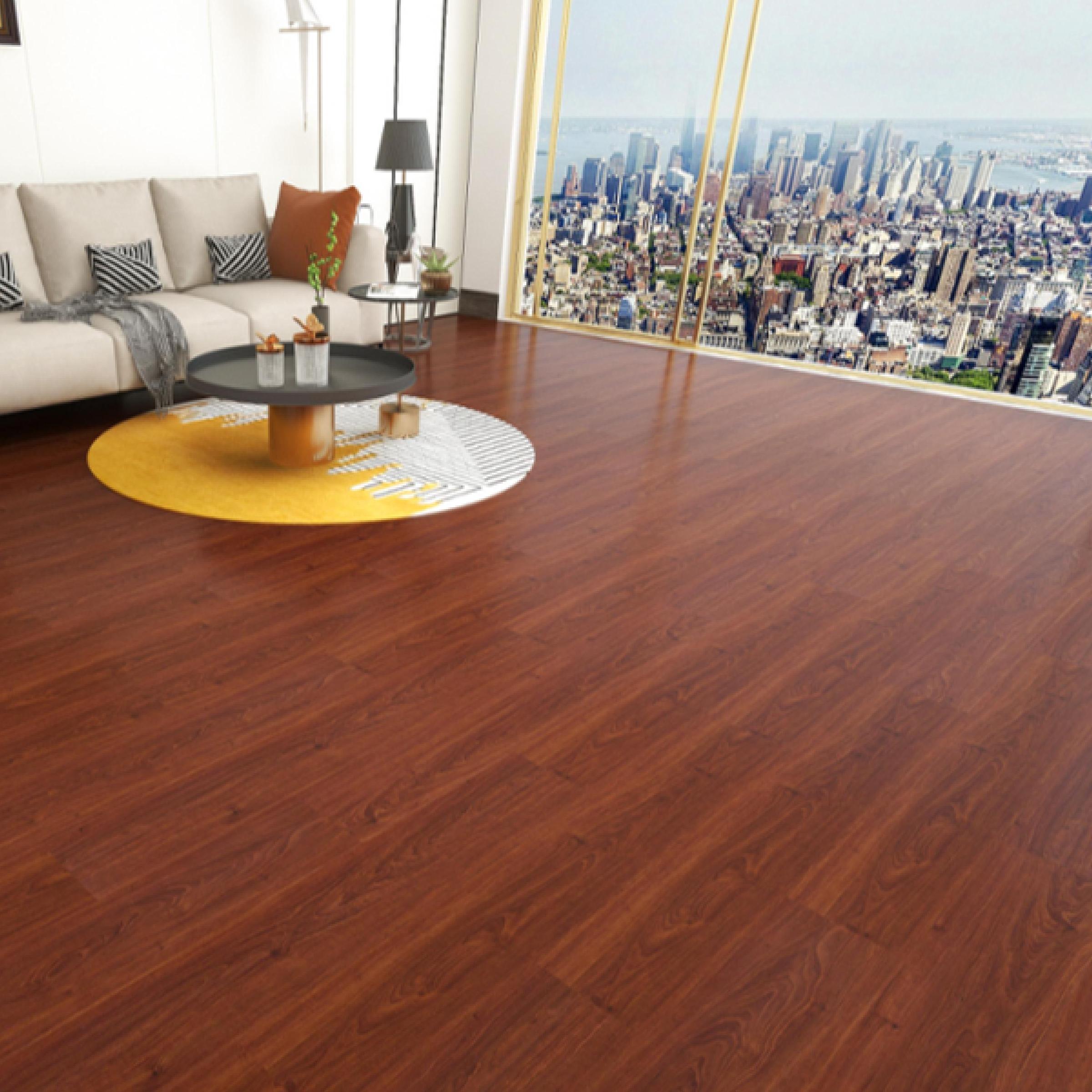 2 (6) Reddish Brown SPC Floor