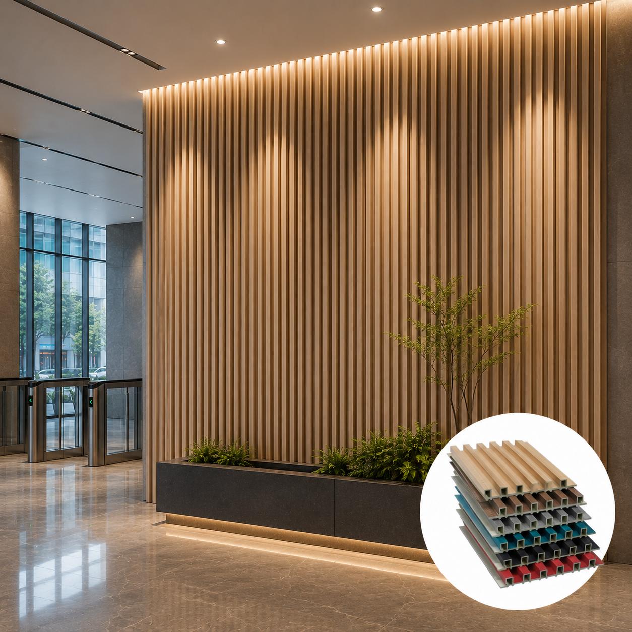6-Rail Fluted Panel
