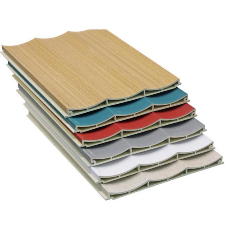 Wavy WPC Wall Panel