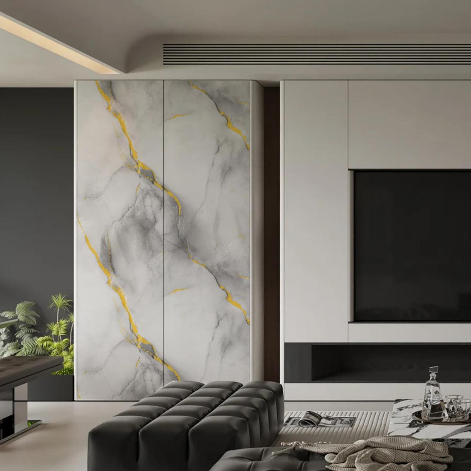 3 (12) Grey Marble UV Board