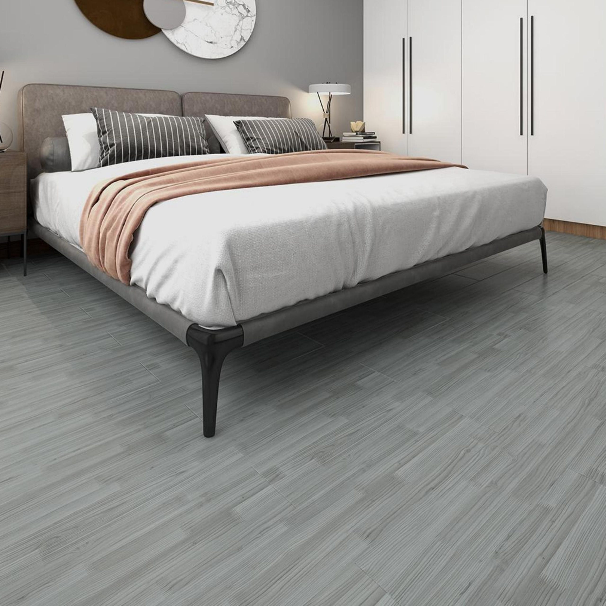 HM3019 Wood Grain Vinyl Floor