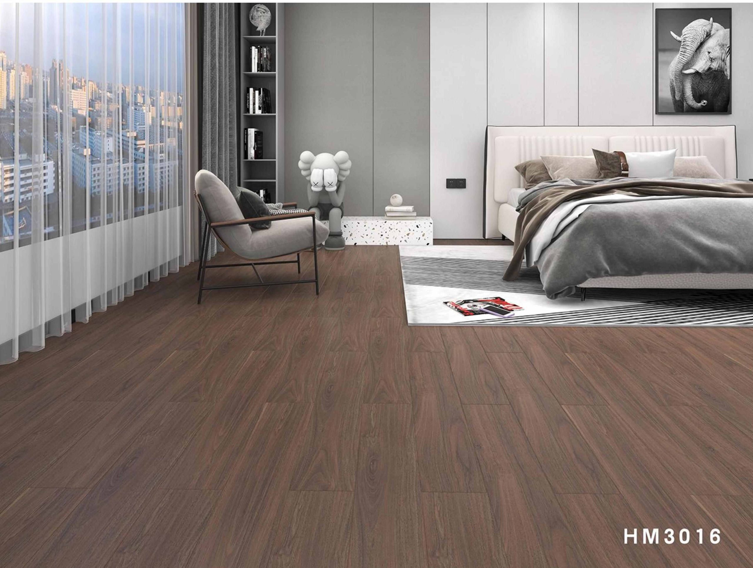 Dark Walnut Vinyl Flooring