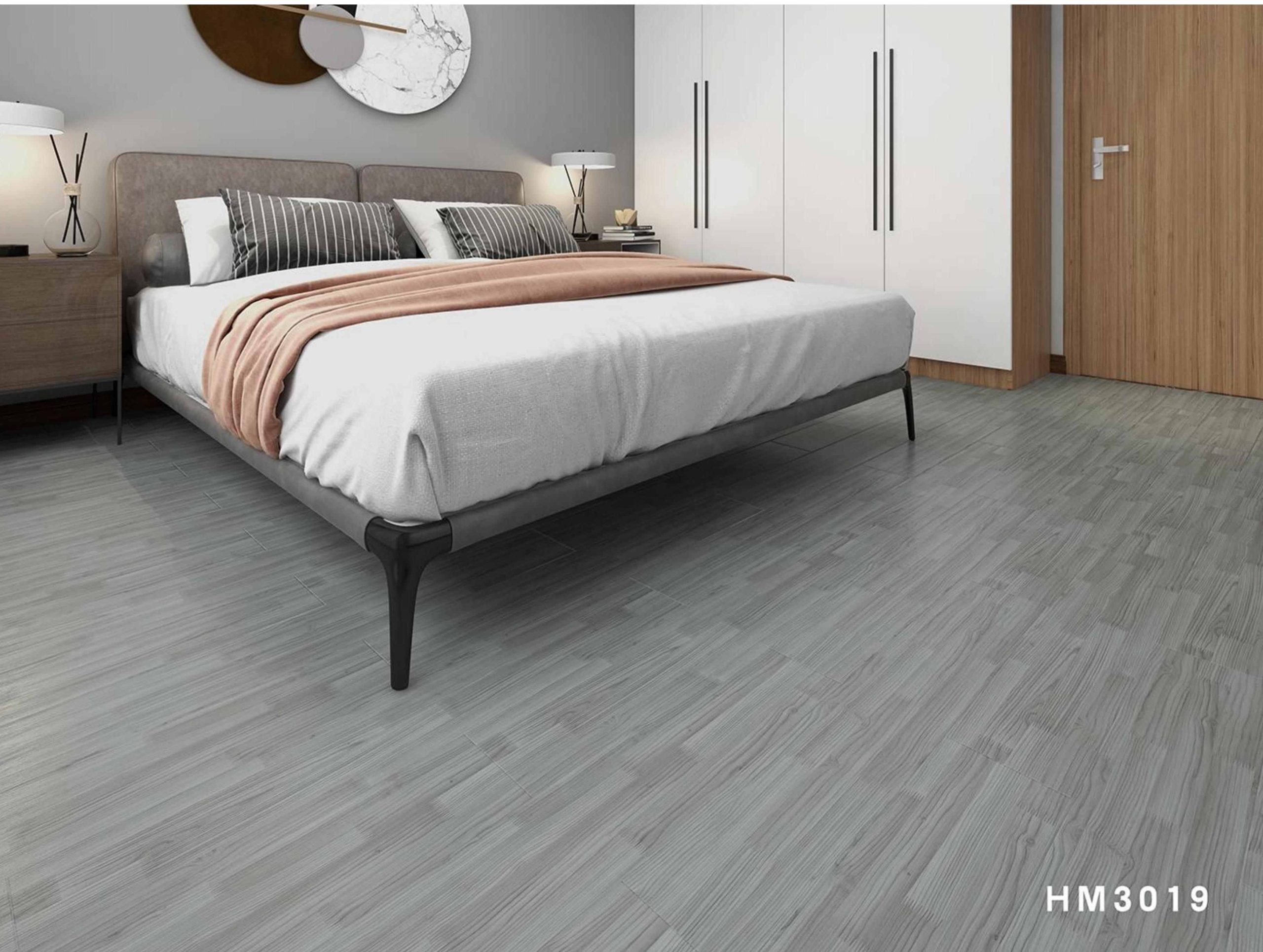 Wood Grain Vinyl Floor