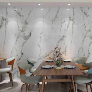 White Marble Wall Sticker