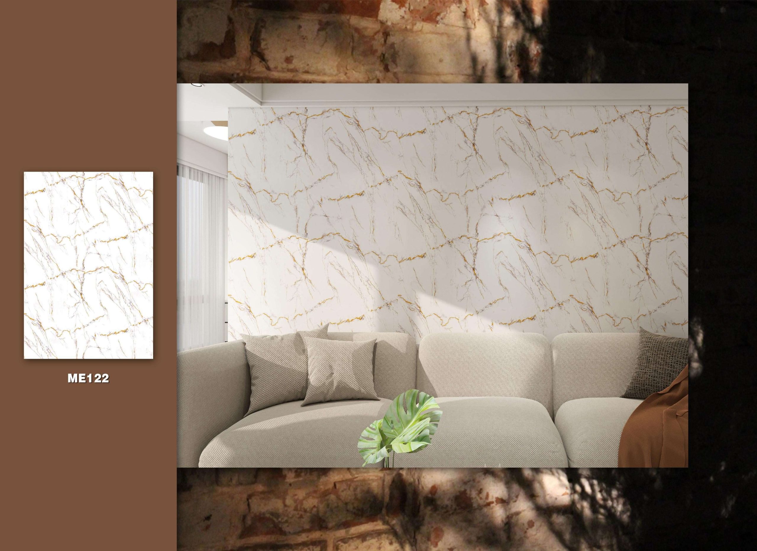 Marble Effect PVC Panel