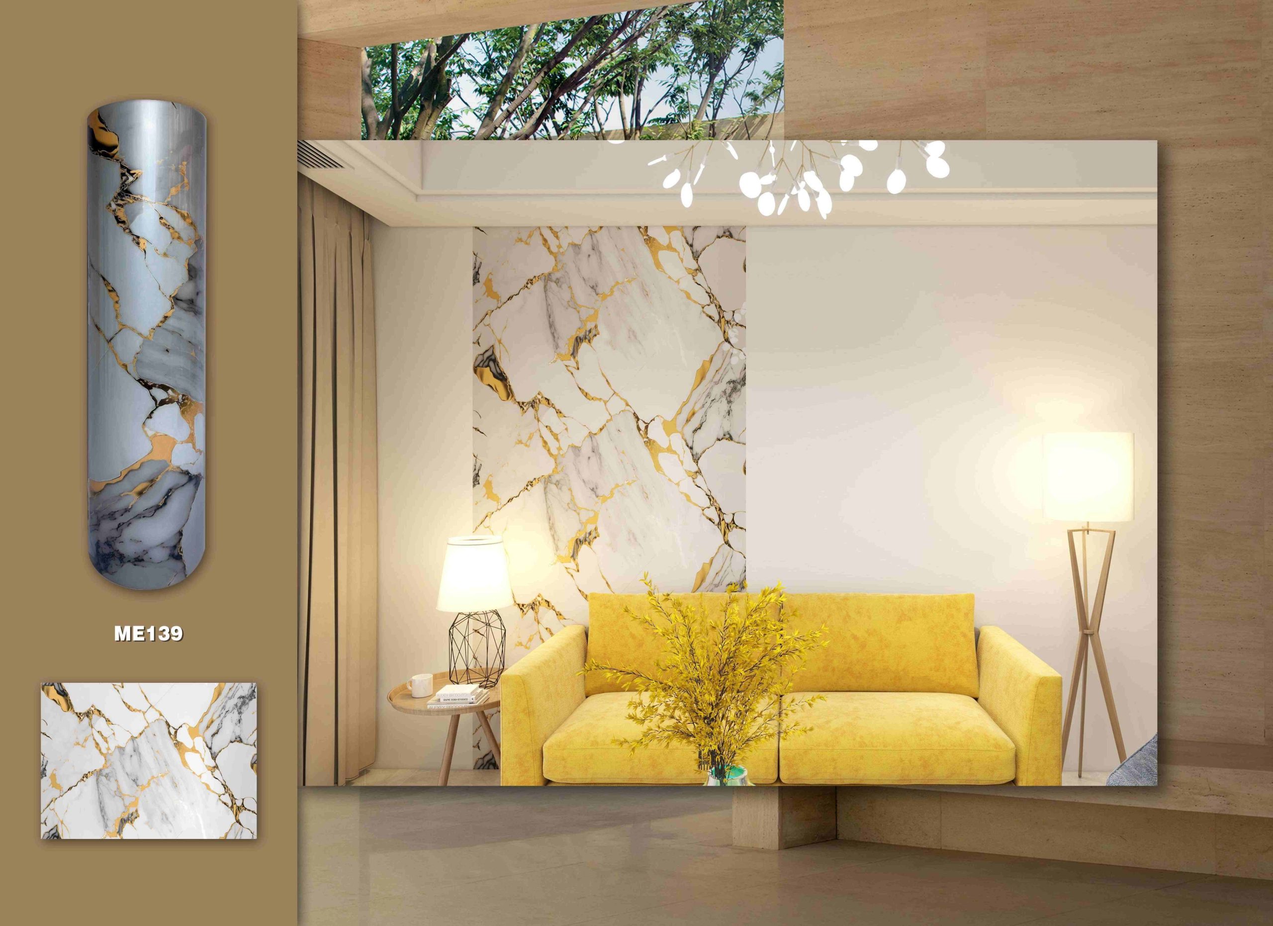 Waterproof Marble Sticker