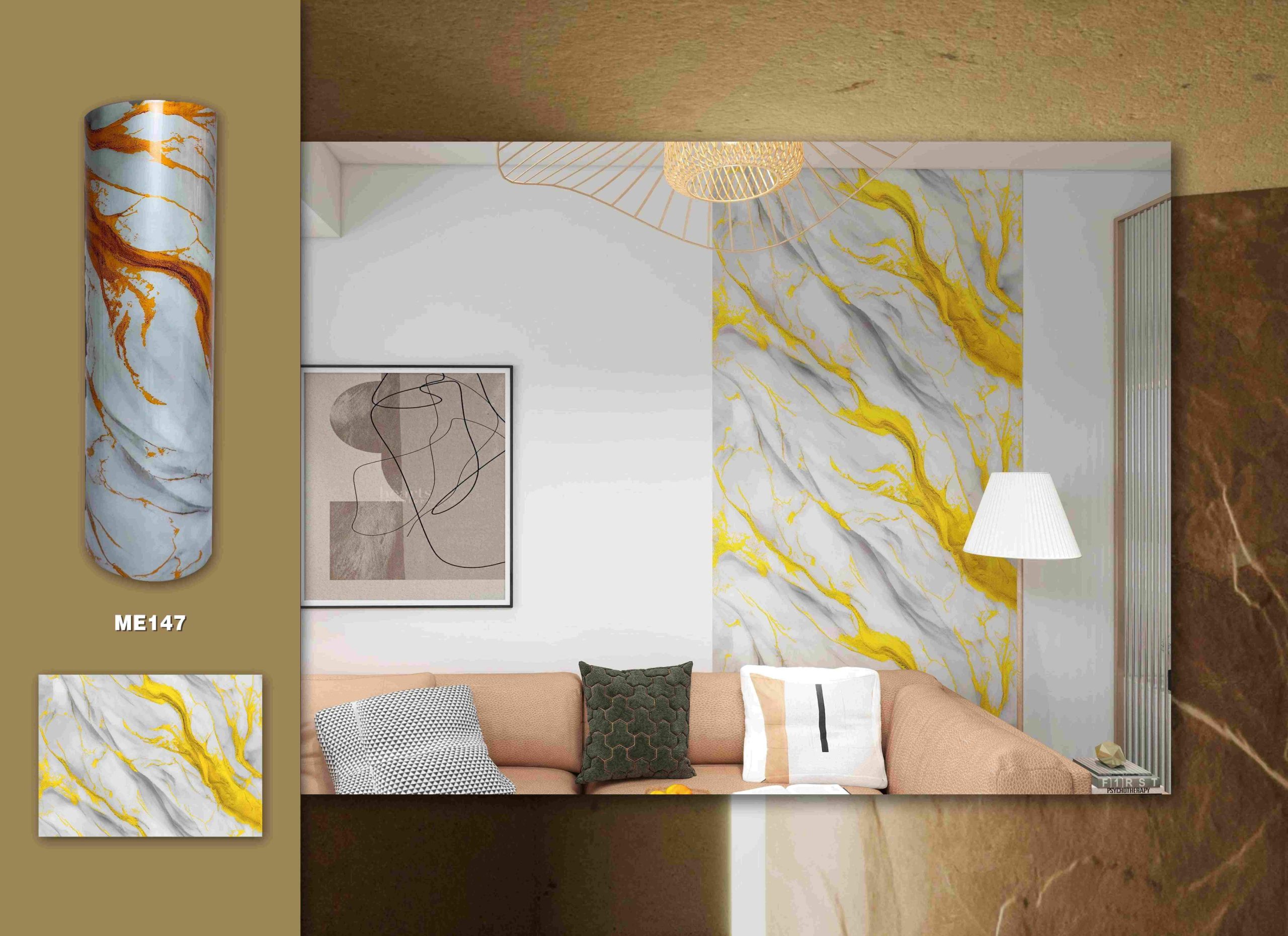 Self Adhesive Marble Sticker