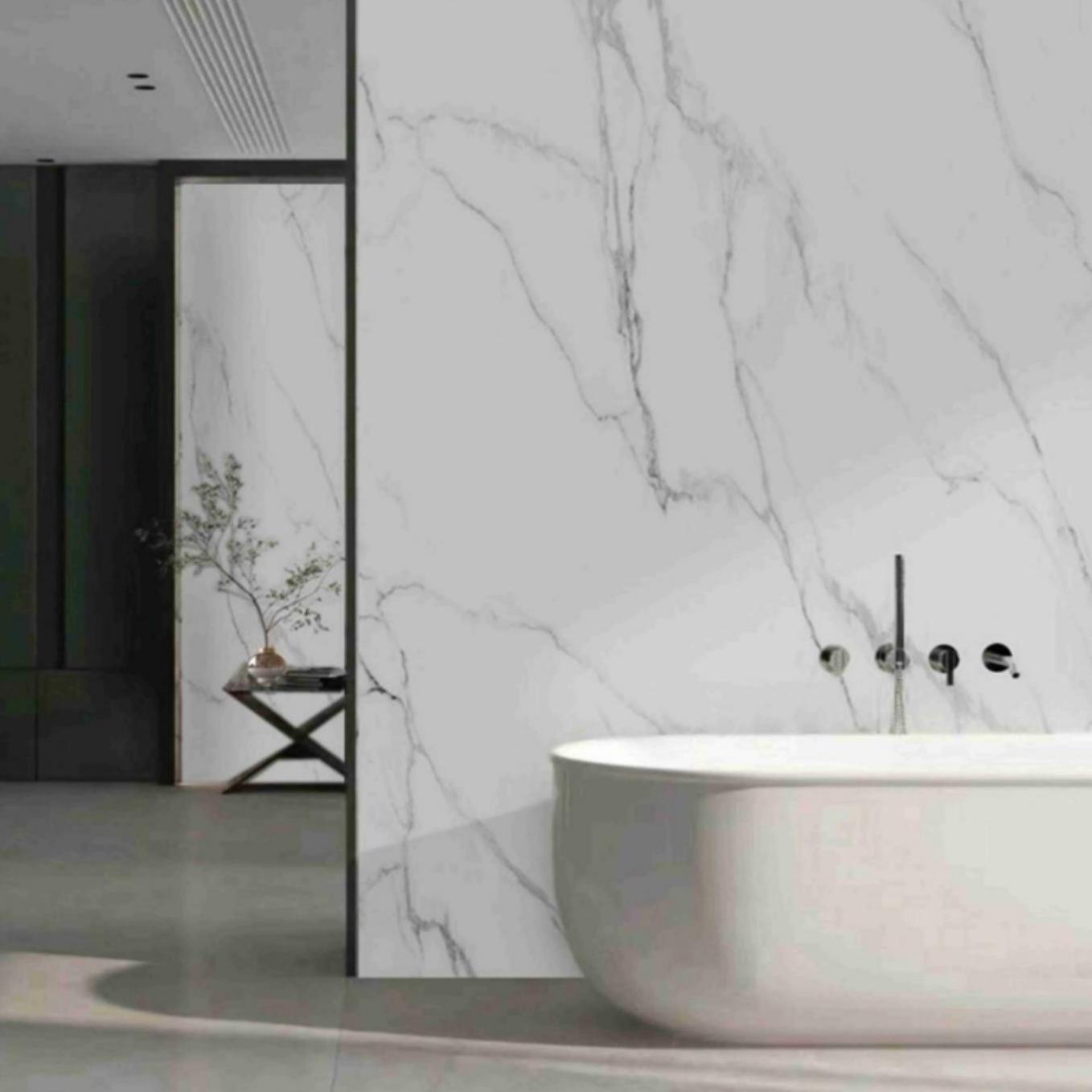 优美居---鎏金岁月LJ_01(1) White Marble UV Board