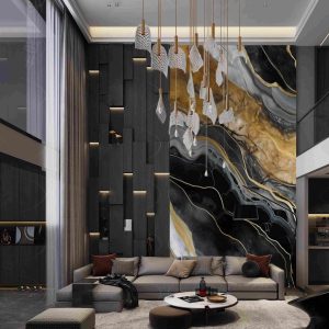 Dark Tone Marble UV Board