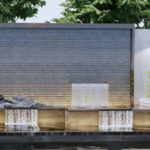 Wave Stone Wall Panel